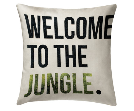 Capa de Almofada Welcome To The Jungle | WestwingNow