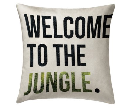 Capa de Almofada Welcome To The Jungle | Westwing