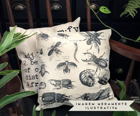 Capa de Almofada Les Insectes | Westwing