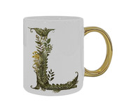 Caneca Monograma Botanical 'L' | WestwingNow