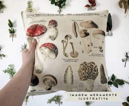 Capa de Almofada Cogumelo | Westwing