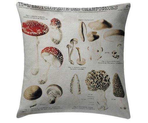 Capa de Almofada Cogumelo, Colorido | WestwingNow