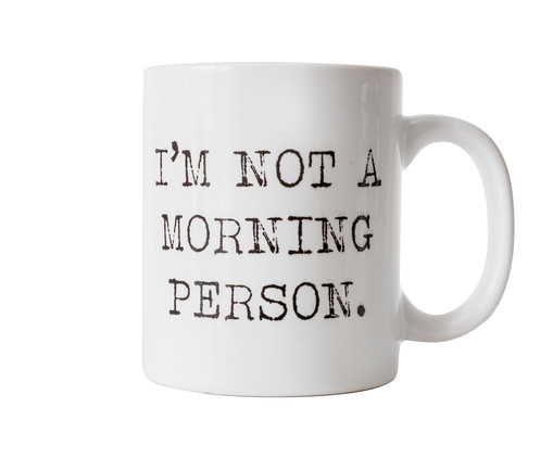 Caneca Not A Morning Person, Colorido | WestwingNow