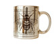 Caneca Les Insectes Dourada, Dourado | WestwingNow