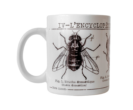 Caneca Les Insectes, Colorido | WestwingNow