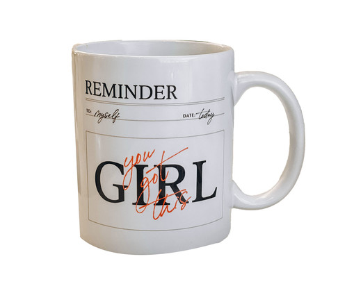 Caneca You Got This, Girl!, Colorido | WestwingNow