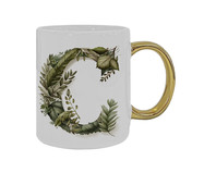 Caneca Monograma Botanical 'C' | WestwingNow