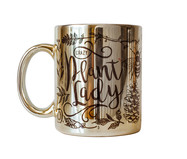 Caneca Crazy Plant Lady Dourada | WestwingNow