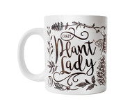 Caneca Crazy Plant Lady Branco | WestwingNow