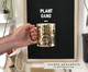 Caneca Crazy Plant Boy Dourada, Dourado | WestwingNow