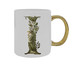 Caneca Monograma Botanical 'I', Colorido | WestwingNow