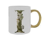 Caneca Monograma Botanical 'I' | WestwingNow