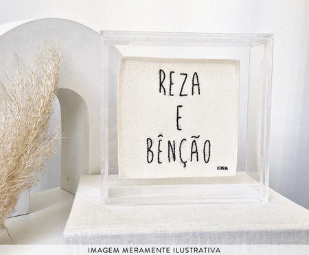 Quadro Reza e Bênção | Westwing