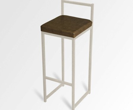 Banqueta Foam Branco | Westwing