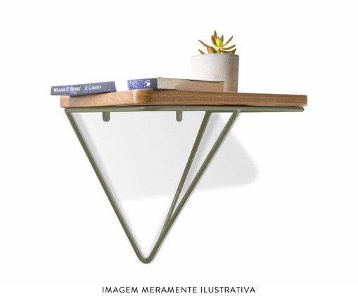 Prateleira Mooca Verde Oliva, Verde | WestwingNow