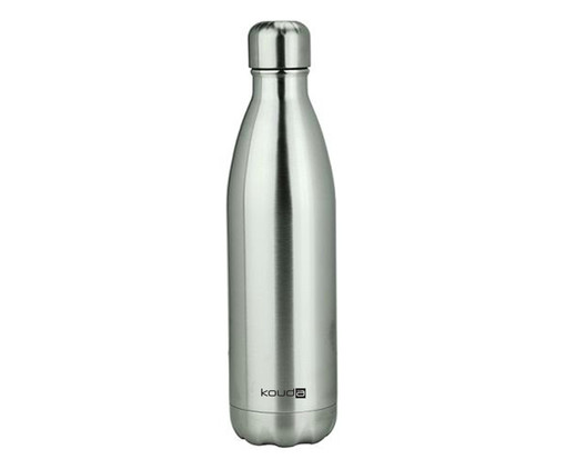 Garrafa Kouda em Inox Classic Prateada - 750ml, Prata ou Metálico | WestwingNow