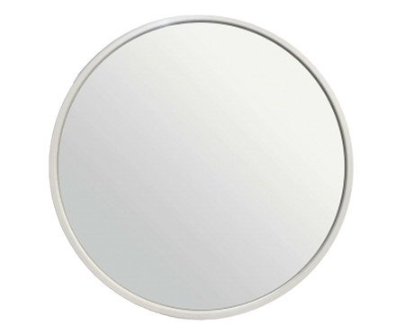 Espelho Round Branco - 30cm | Westwing