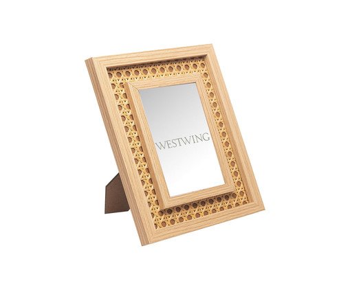 Porta Retrato Treliça, Bege | WestwingNow