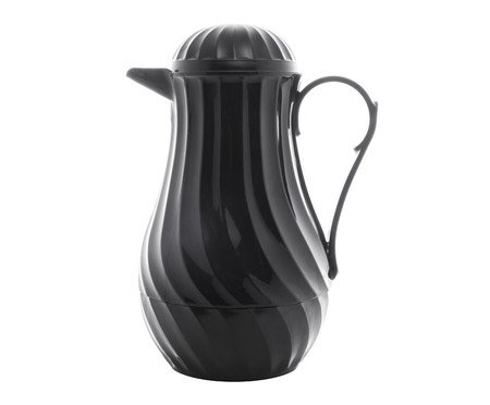 Garrafa Térmica Twist Preta | Westwing