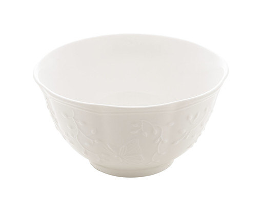 Bowl New Bone Butterfly Flower, Branco | WestwingNow