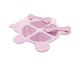 Jogo de Prato com Talheres Baby Bear, Rosa | WestwingNow