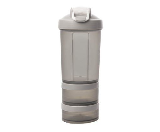 Garrafa Shaker Performance Cinza, Cinza | WestwingNow