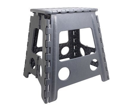 Banco Dobrável Cinza | Westwing