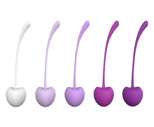 Kit Pompoar Bolas de Kegel Cherry - Roxo, Roxo | WestwingNow