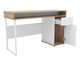 Mesa Reta Chicago Aveiro e Branco, multicolor | WestwingNow