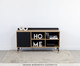 Balcão Credenza 1 Porta 1 Gaveta Flexus Hanover e Nero, black | WestwingNow