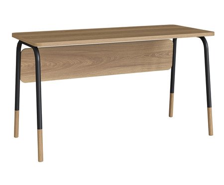 Mesa Escrivaninha Flexus - Hanover e Preto