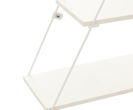 Prateleira Geometrica Triangular Branco | WestwingNow