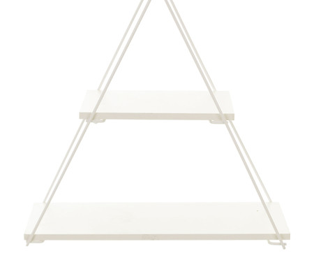 Prateleira Geometrica Triangular Branco | WestwingNow