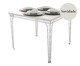 Mesa Eiffel Quadrada, white | WestwingNow