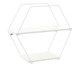 Prateleira Geometrica Hexagonal Branco, white | WestwingNow