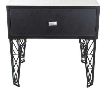 Mesa de Cabeceira Eiffel Preto | WestwingNow