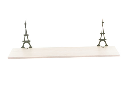 Prateleira Eiffel Verde Oliva e Legno | WestwingNow