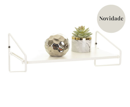 Prateleira Nord Trapezio Simples Branco | WestwingNow