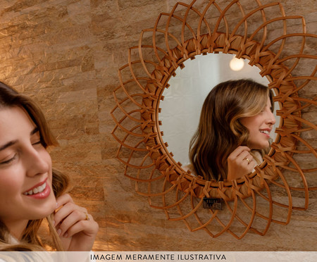 Espelho Menfis 2.0 Natural | WestwingNow