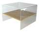 Mesa de Centro Shelf, Transparente | WestwingNow