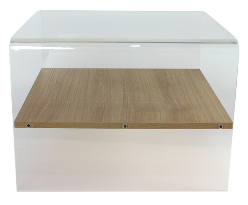 Mesa de Centro Shelf, Transparente | WestwingNow