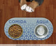 Tapete Comedouro Pet Elipse Azul Ii, Azul | WestwingNow