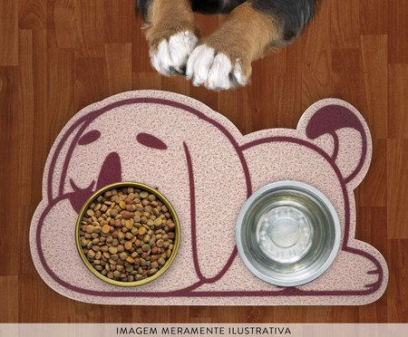 Peça Americana para Comedouro Pet Formato Cachorro Rosa | WestwingNow