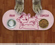 Tapete Alimentação Pet Formato Gato Rosa, Rosa | WestwingNow