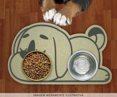 Peça Americana para Comedouro Pet Formato Cachorro Verde | WestwingNow