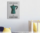 Placa de Madeira Estampada Life Begins After Coffe, Colorido | WestwingNow