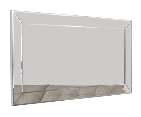 Moldura de Espelho Reflex Espelho Prata Bisote | WestwingNow