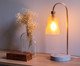 Luminária Roundlamp Bivolt - Branca e Acobreado, Branco | WestwingNow