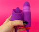 Vibrador Clitoriano e Vai e Vem Língua Daisy, purple | WestwingNow