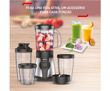 Liquidificador em Inox Actimix To Go | WestwingNow